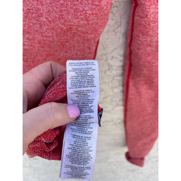 Gymshark Women's Red Marled Workout Leggings - XS - Picture 6 of 6